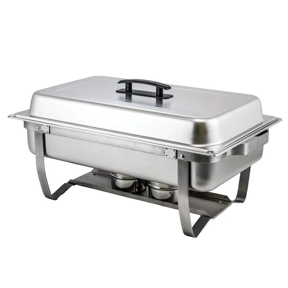 Chafer 8 Qt Stainless Steel Rectangle