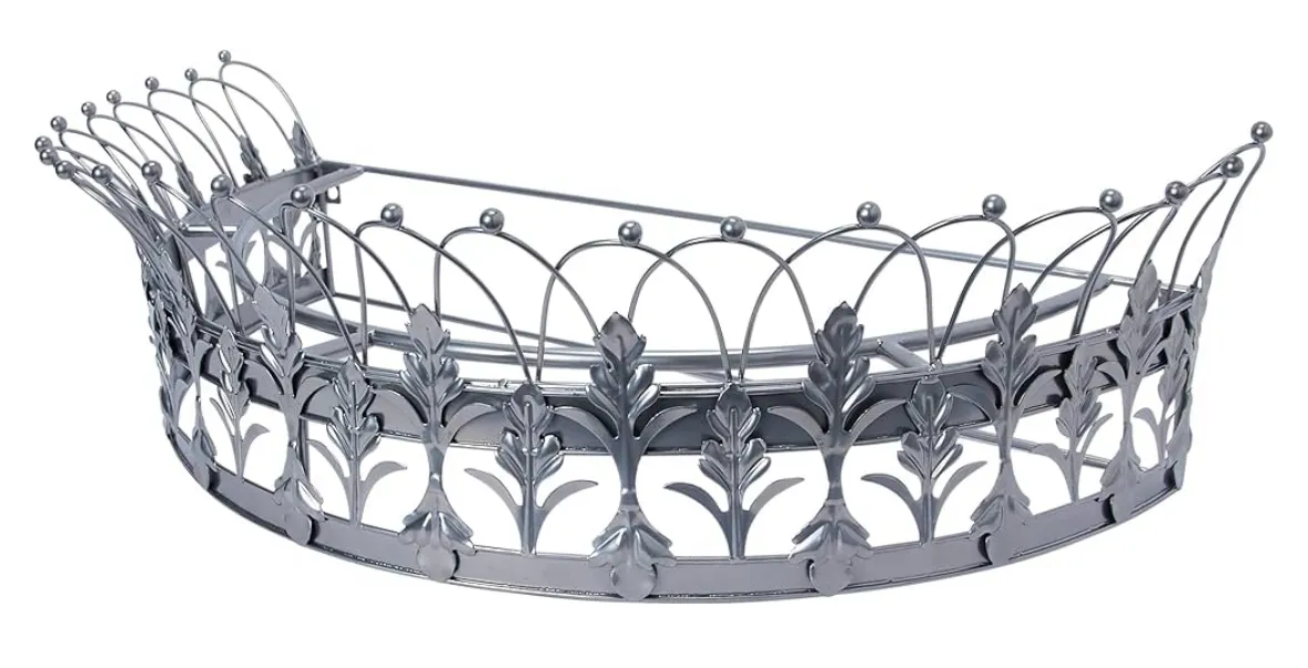 Silver Drapery Crown