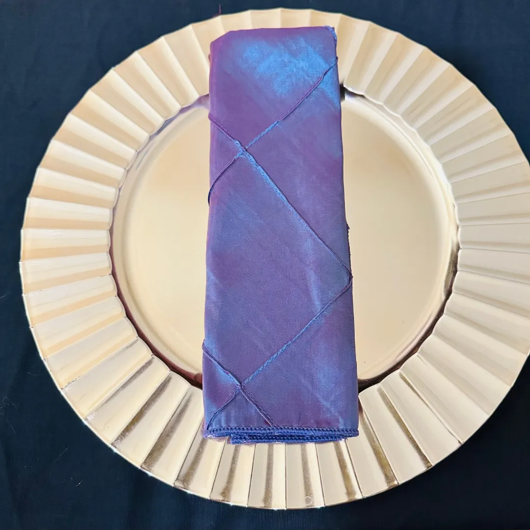 Wisteria Bombay Pintuck Napkins