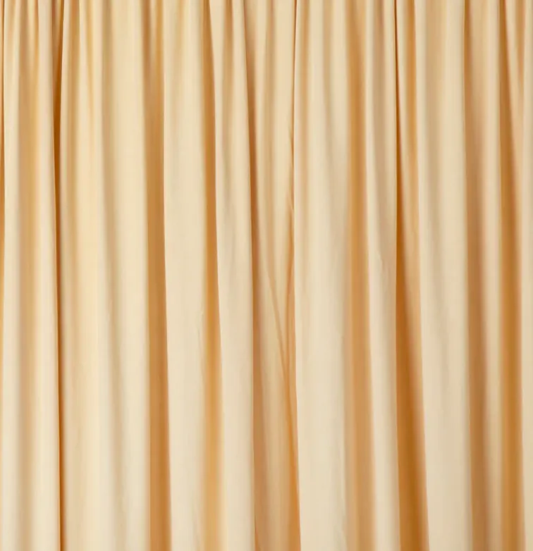 Champagne Spandex Stretch Drape Curtains