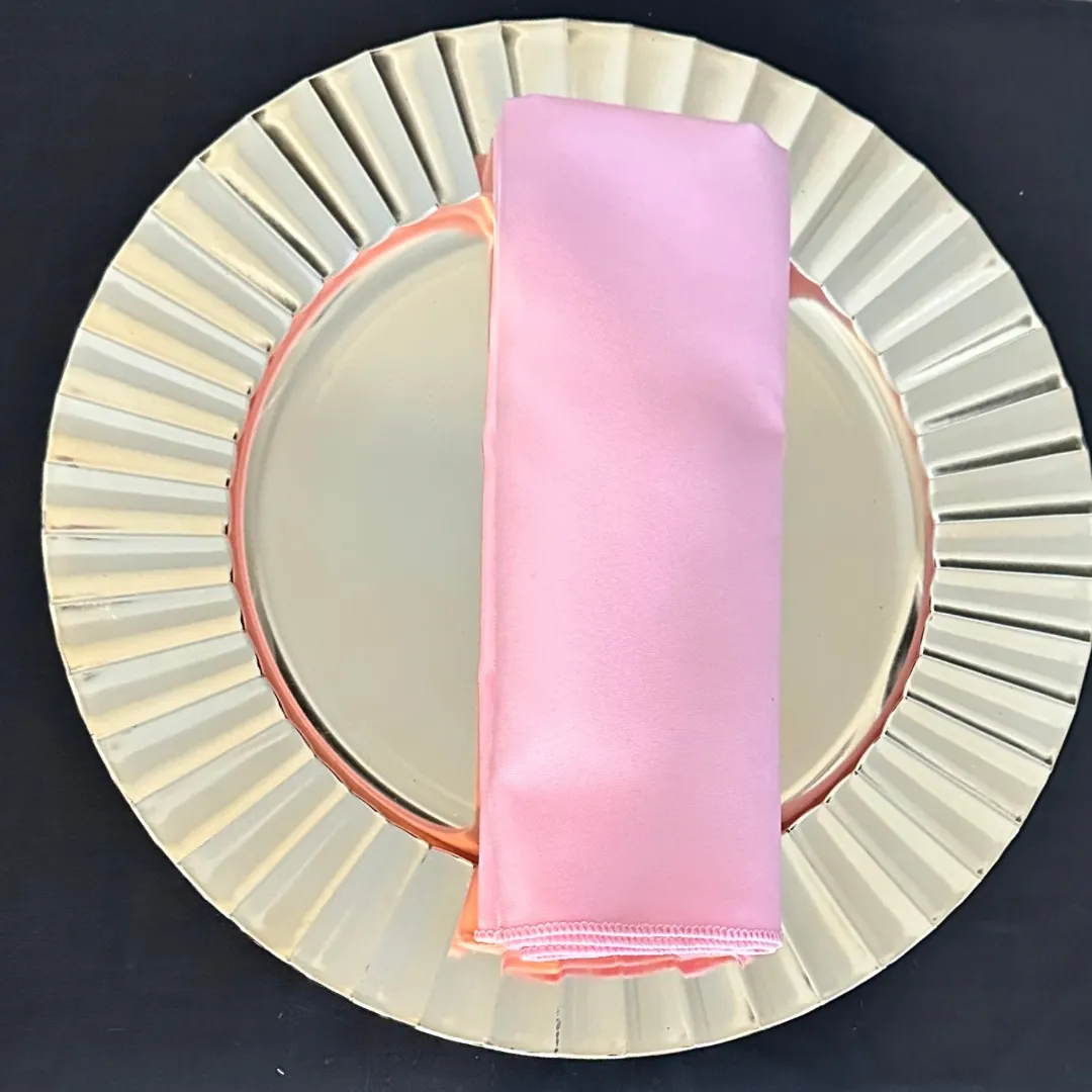 Light Pink Premier Polyester Napkins
