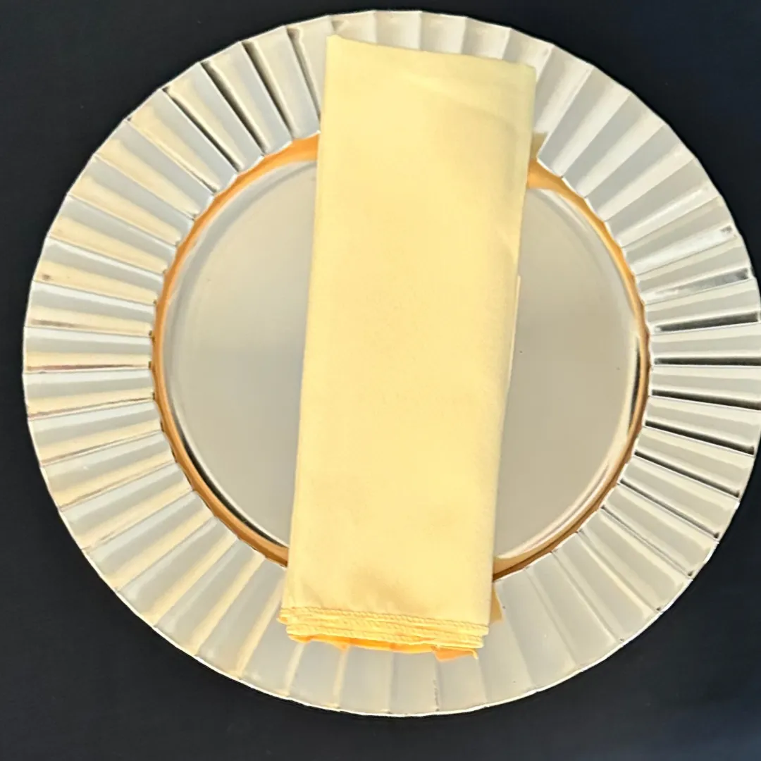 Cornsilk Premier Polyester Napkins