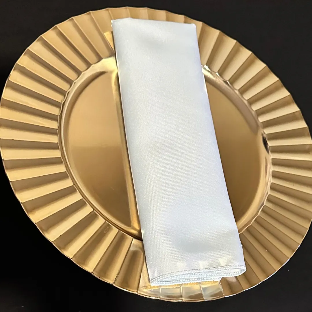 Ice Blue Premier Polyester Napkins