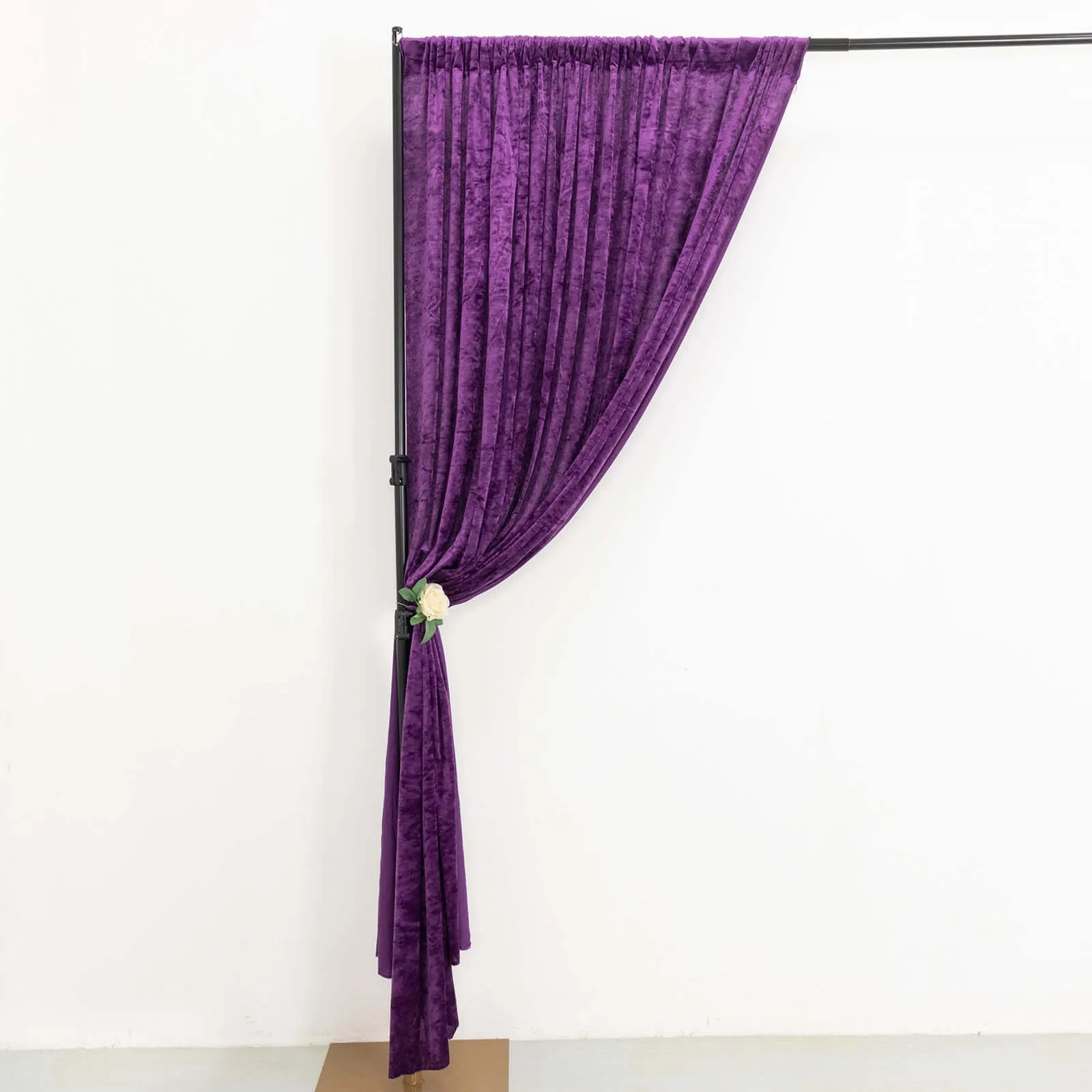 Purple Velvet Drapes