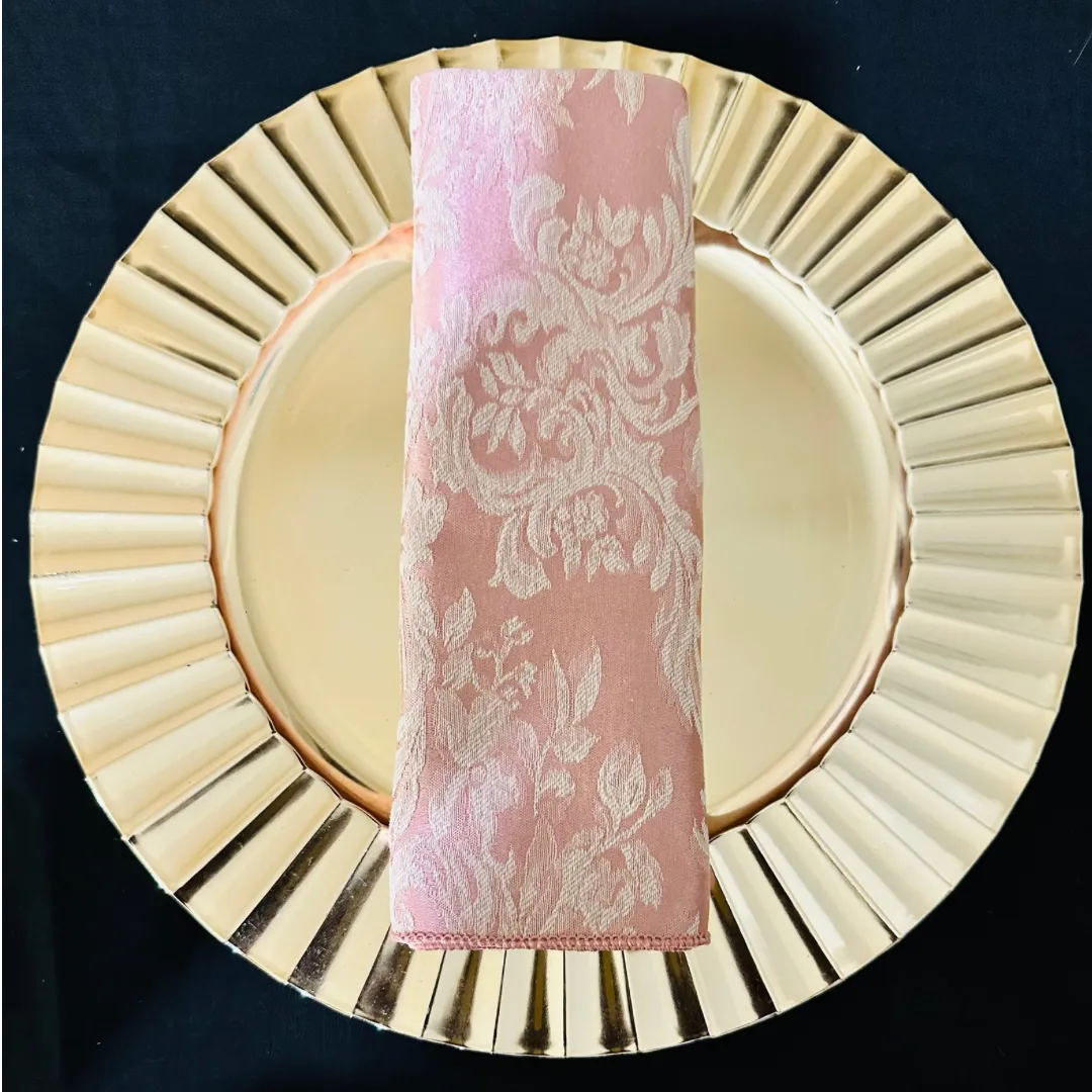 English Rose Miranda Damask Napkins
