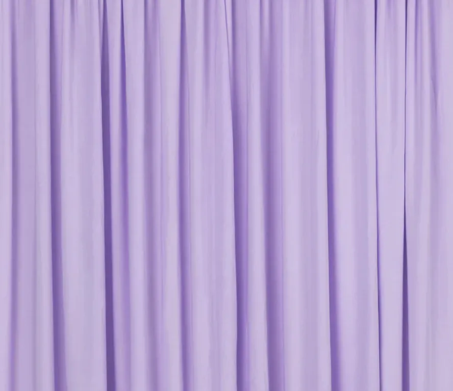 Lavender Spandex Stretch Drape Curtains 