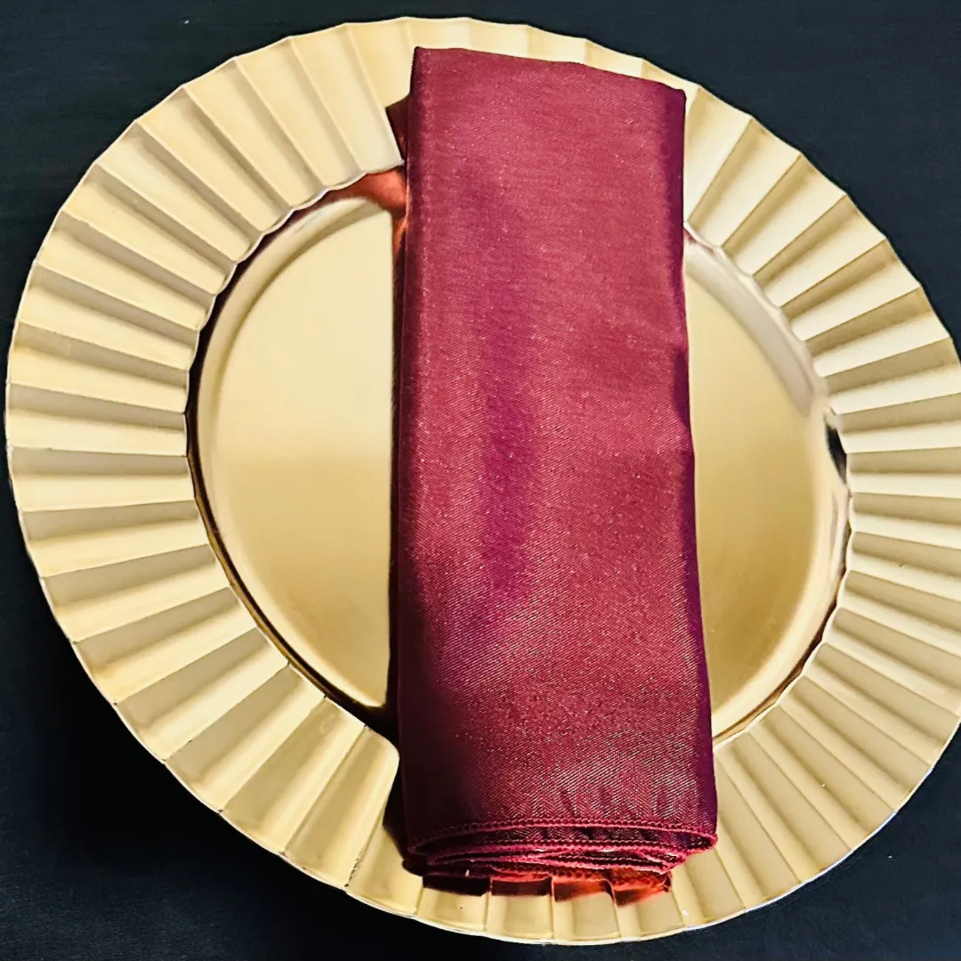 Burgundy Premier Polyester Napkins