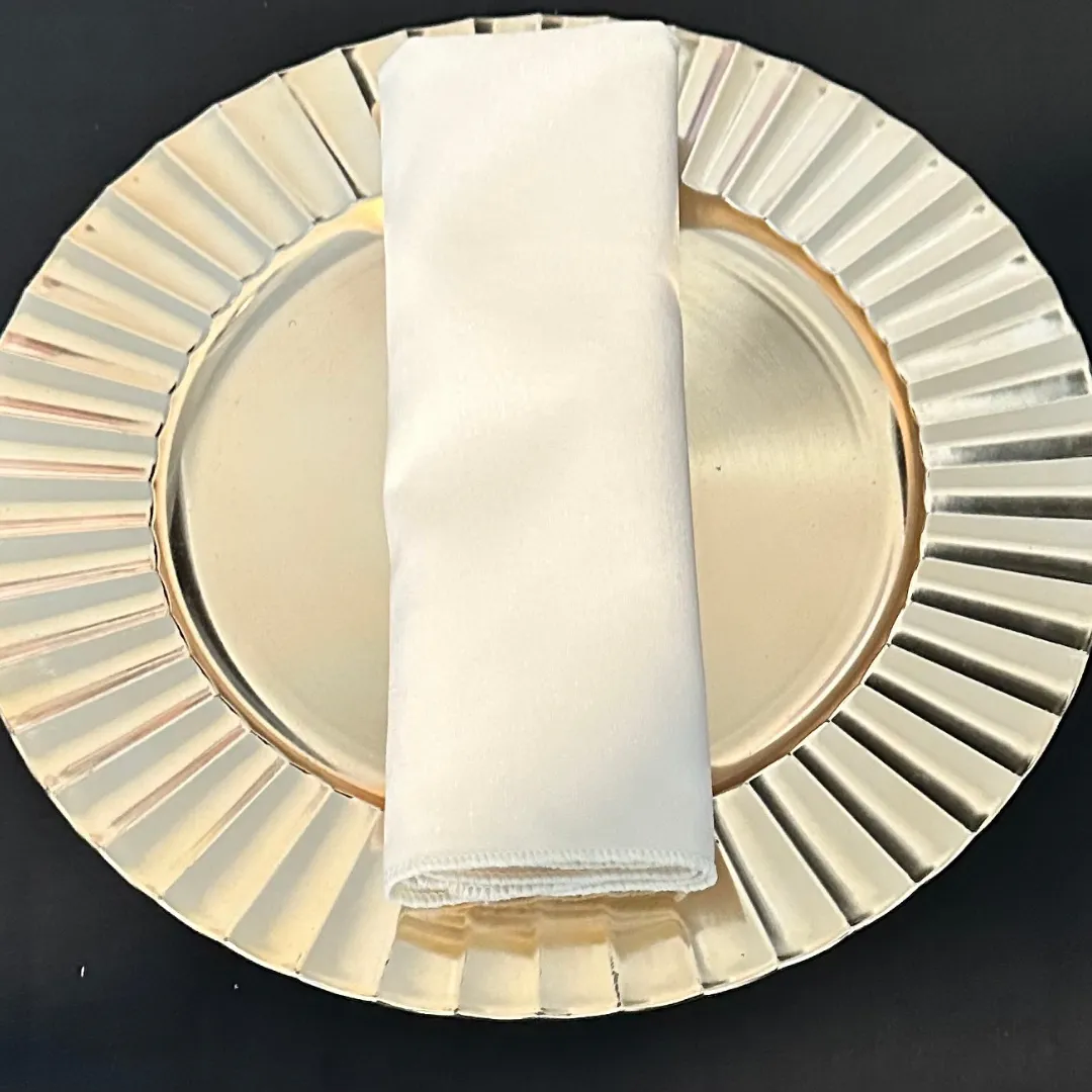Ivory Romance Iridescent Napkins
