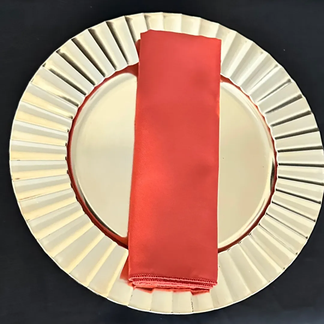 Burnt Orange Premier Polyester Napkins