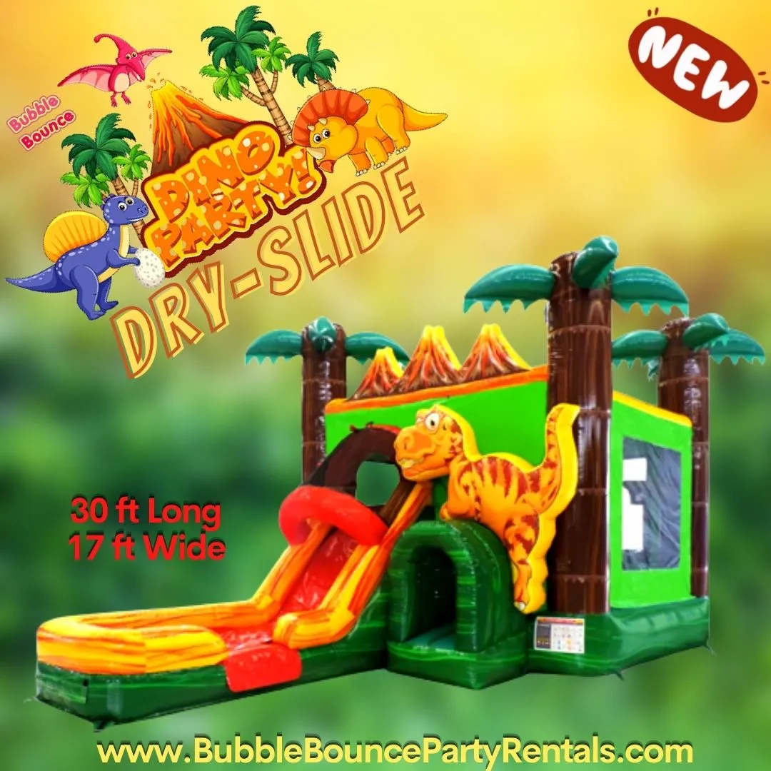 3D Volcano Dinosaur 3 in 1 Combo – Dry Slide Edition