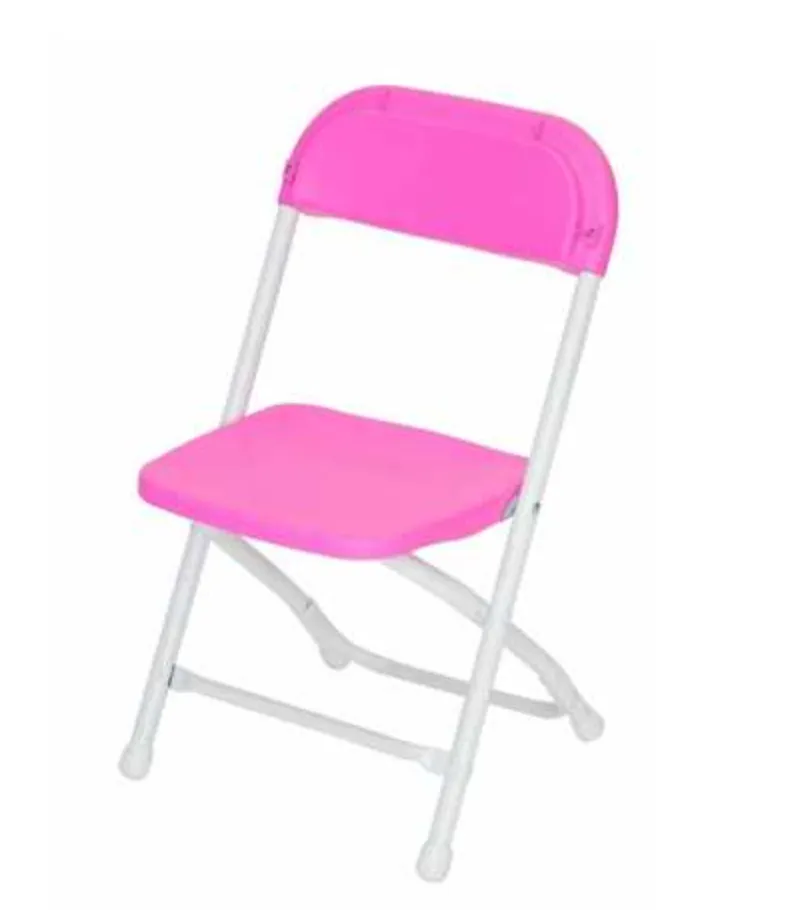 Individual Mini (Pink Only) Plastic Folding Chairs