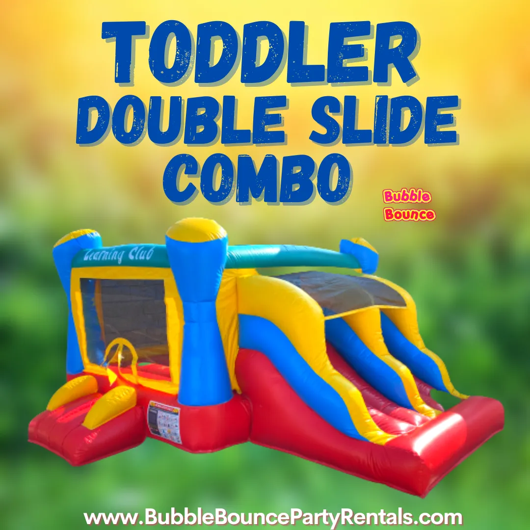 Toddler 2-in-1 Bounce House with Slide – Colorful Combo Fun for Littles” 🎉🧸 Baby Bounce Collection