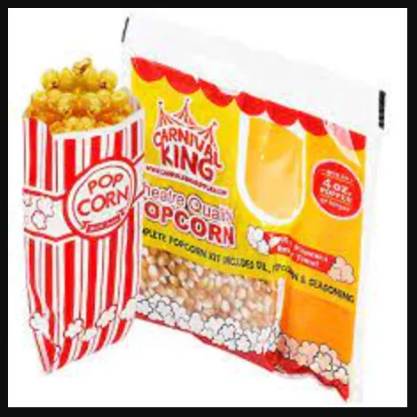 Pre measured PopCorn Kits Supplies Kits