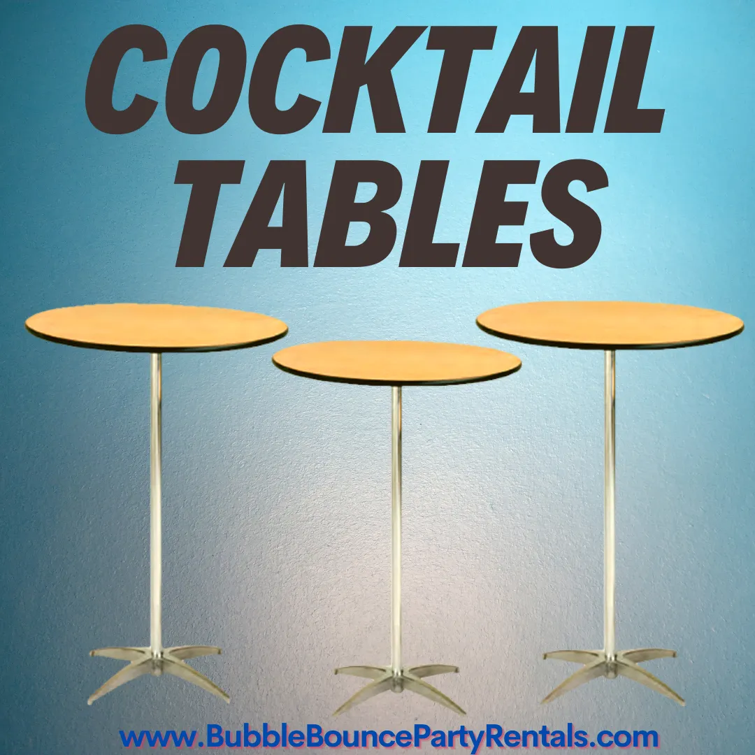 Wooden Cocktail Table - 30 Inch Round