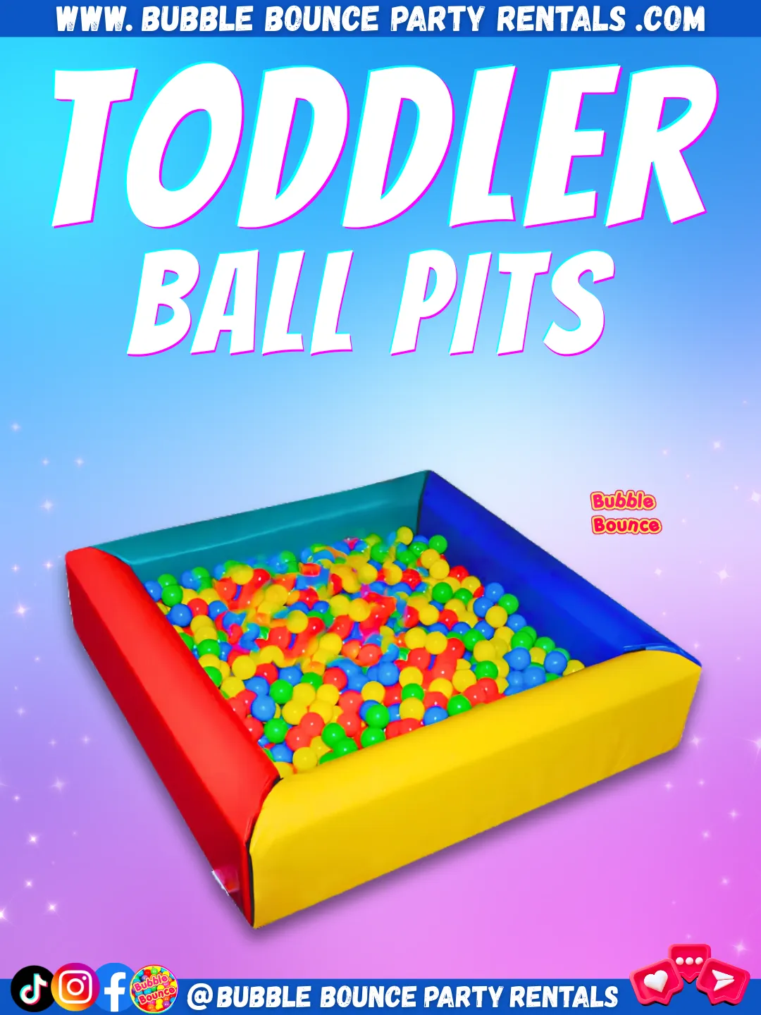 Week’s Special Bubble Bounce Soft Play 4x4 Ball Pit – Includes 250 Balls - 🧸