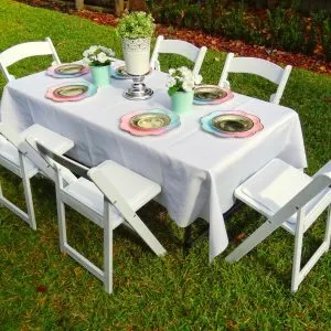 Kids Resin Package 1 Table + 6 Chairs