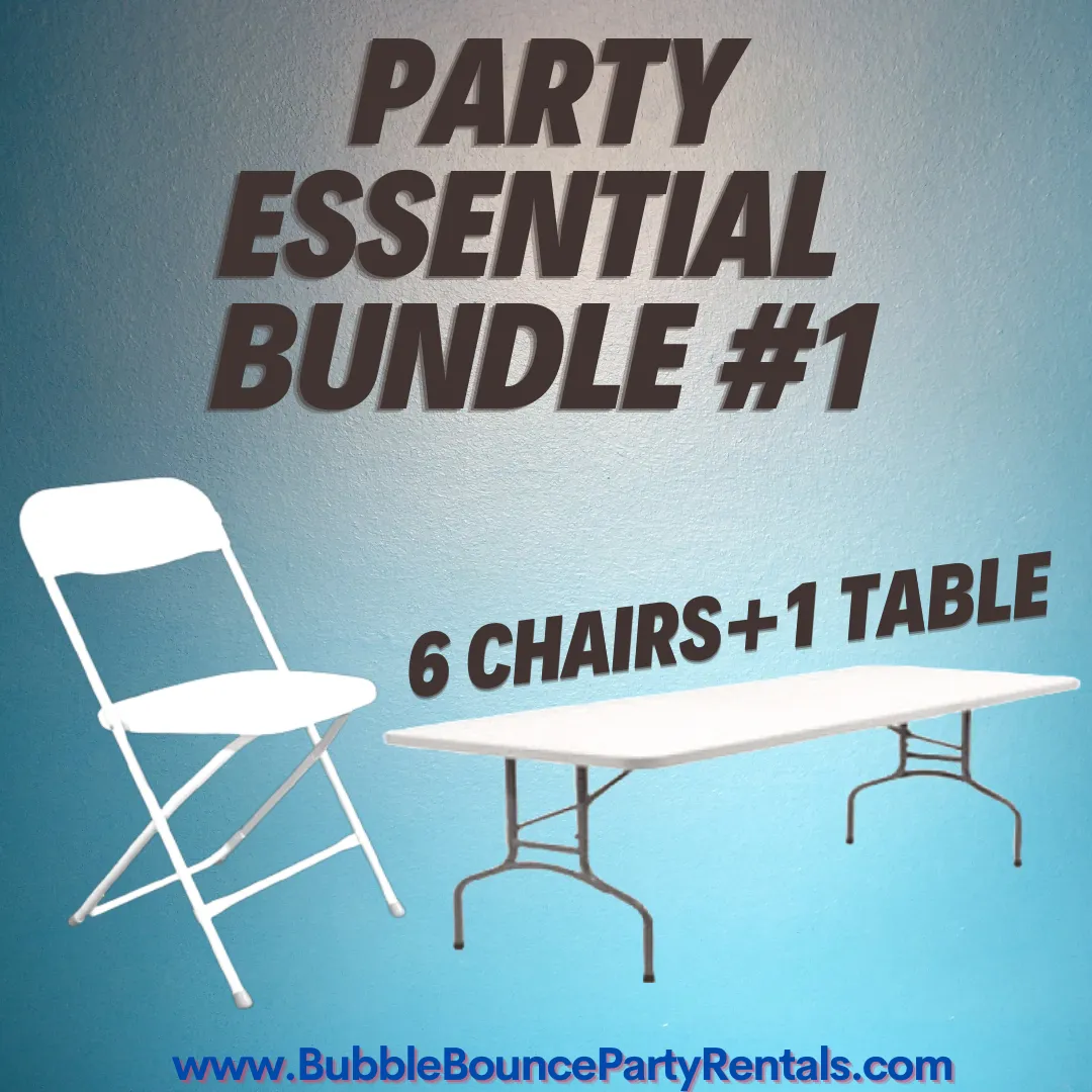 1 Table & 6 Chairs Bundle # 1