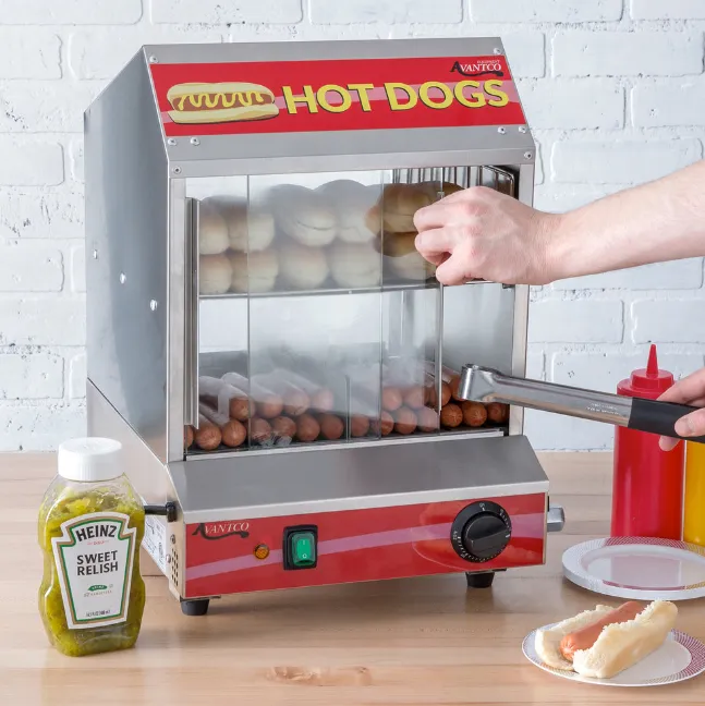 Vintage-Style Hot Dog Roller Machine – Tabletop Unit Only 🌭✨