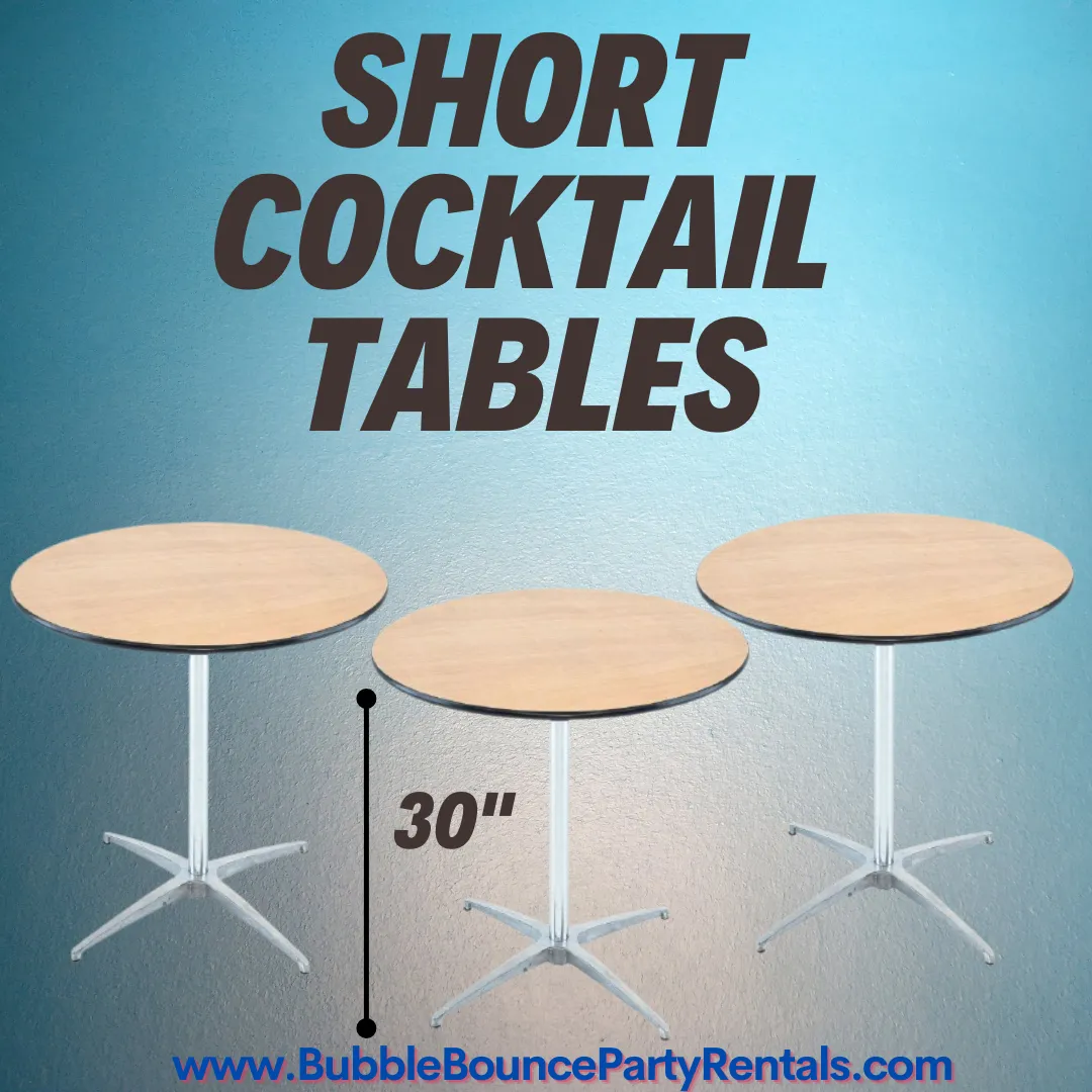 Short Cocktail Table 36 inches short