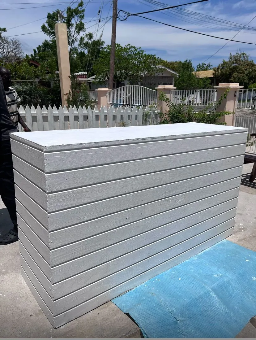 White Bar Counter