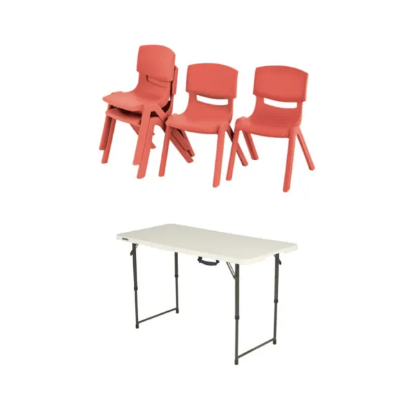 Chairs and Adjustable Tables