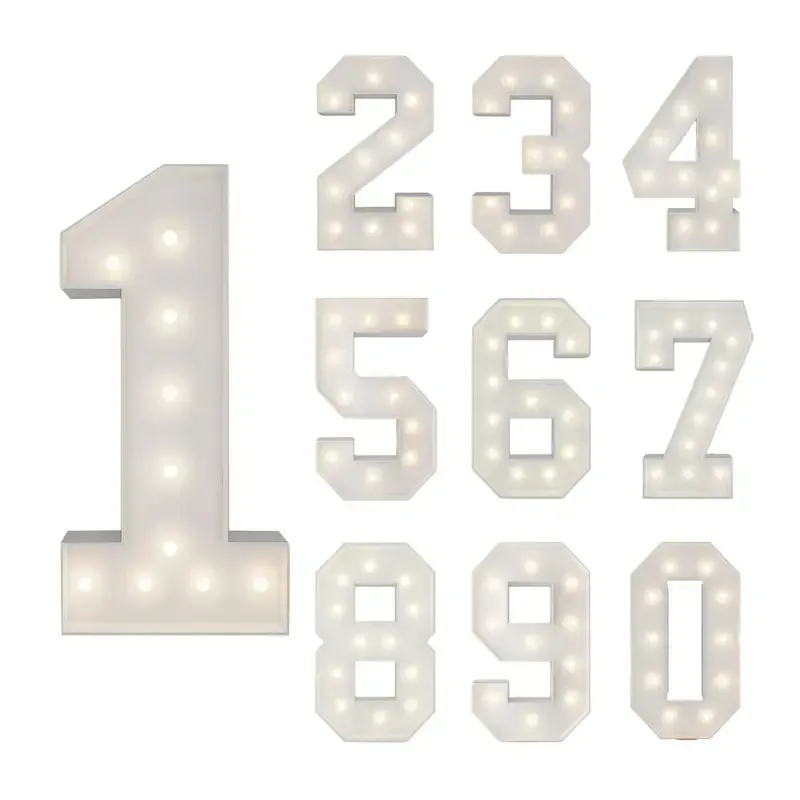 Marquee Numbers - à la carte collection image
