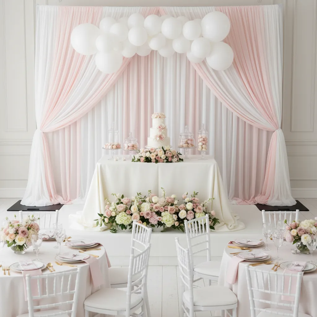 All In One Wedding Reception Classic White