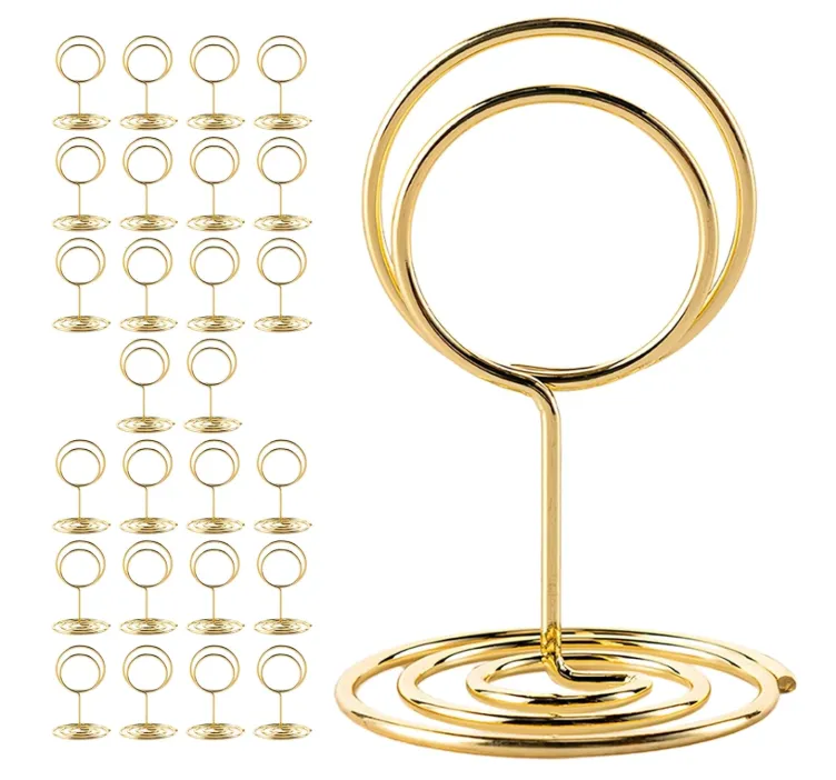 Place Card Holders (Set of 24) (Gold)