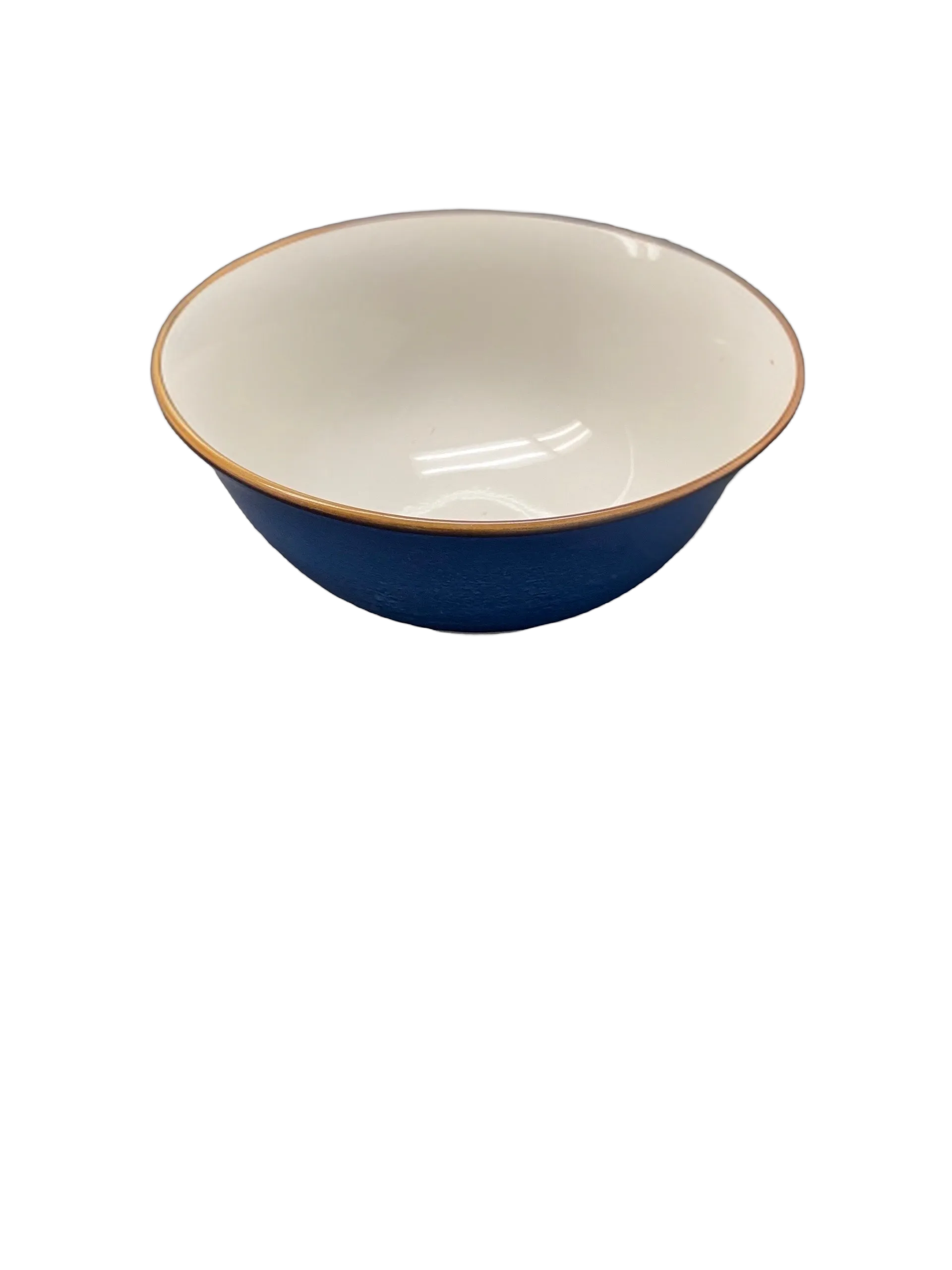 Blue and White Salad Bowl
