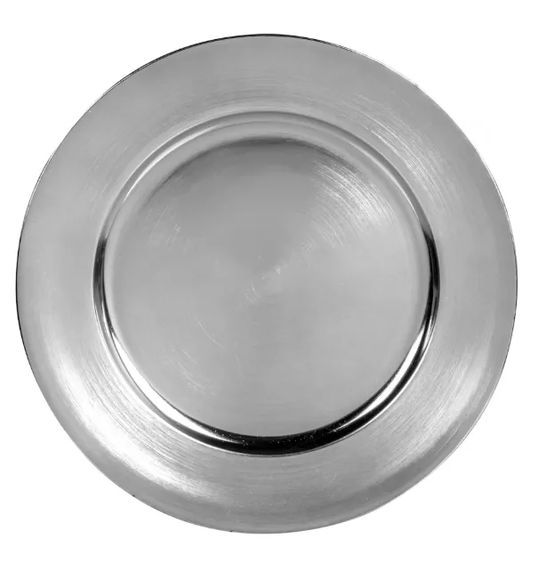Metallic Plastic Charger Plate, 13-in. 