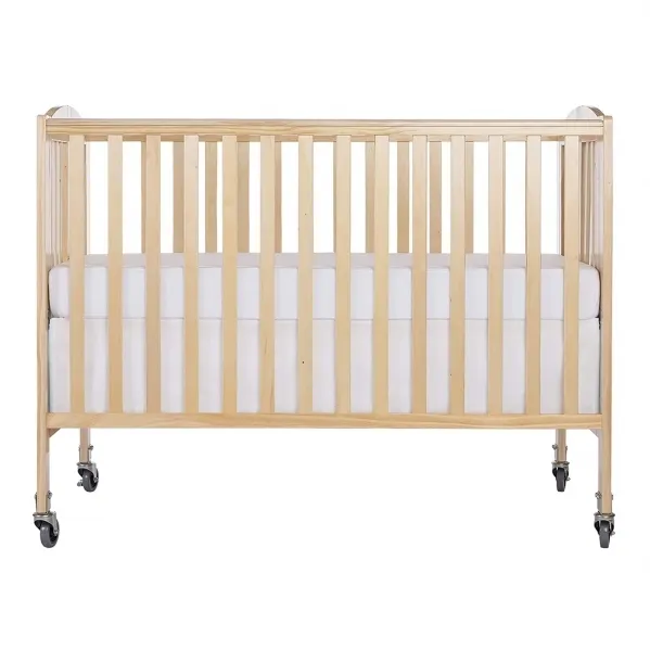 Dream On Me Folding Full Size Crib + Standard Mattress