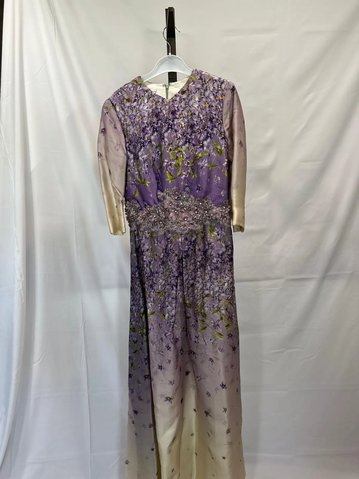 1161 6 Purple Floral