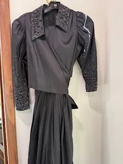 1307 40 Black with Rhinestones