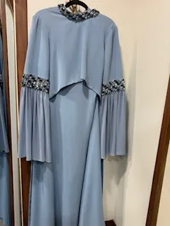 1338 L Sky Blue Sequins