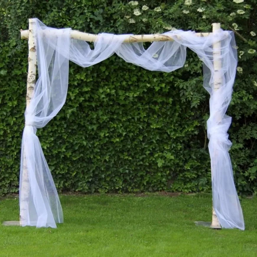 Berken Trouwprieel Wedding Backdrop – MA05 Rentals and Events