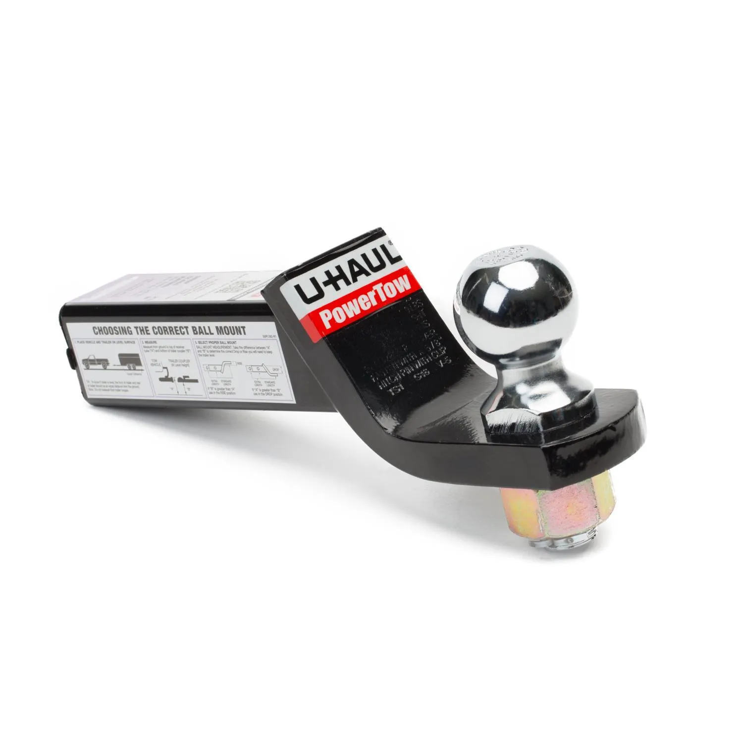 Uhaul 2" Ball Mount - 2.25" drop 