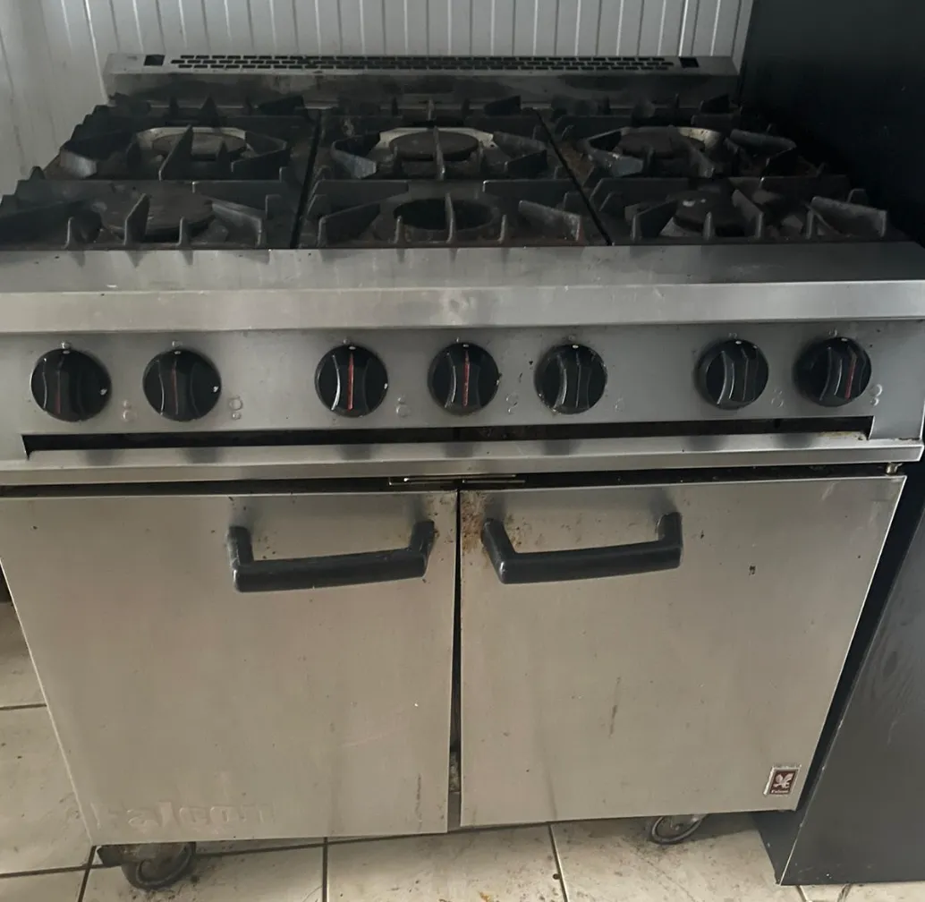 6 ring burner -LPG 