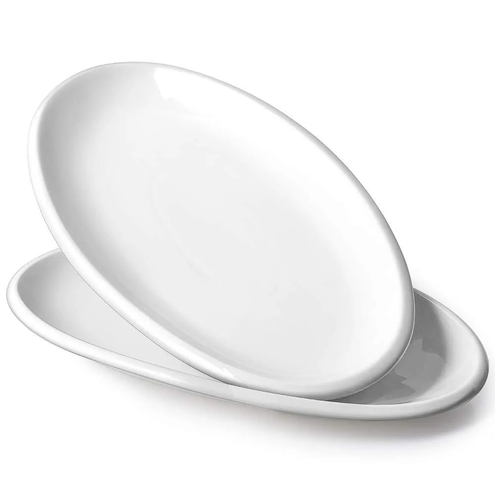 Oval plate