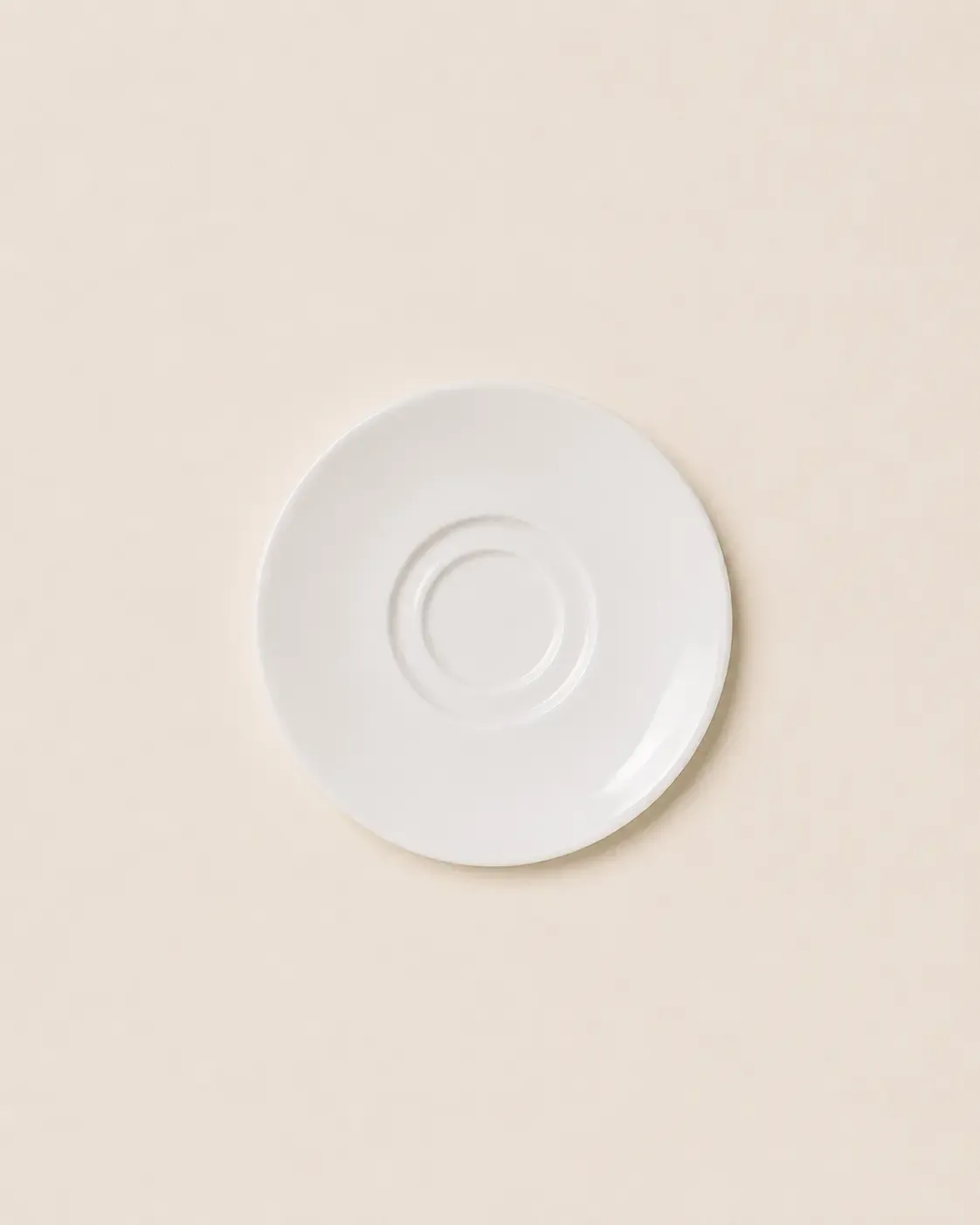 5.5" Winged GenWare White Saucer Hire | Wedding & Event Catering Hire Highlands