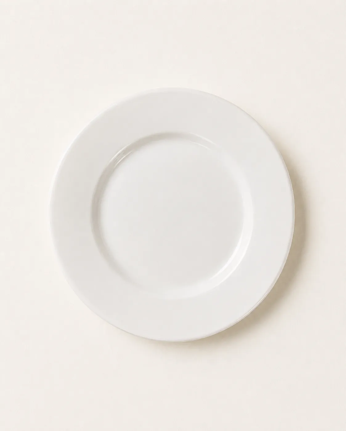 9" Winged GenWare White Starter or Dessert Plate Hire | Wedding & Event Catering Hire Highlands