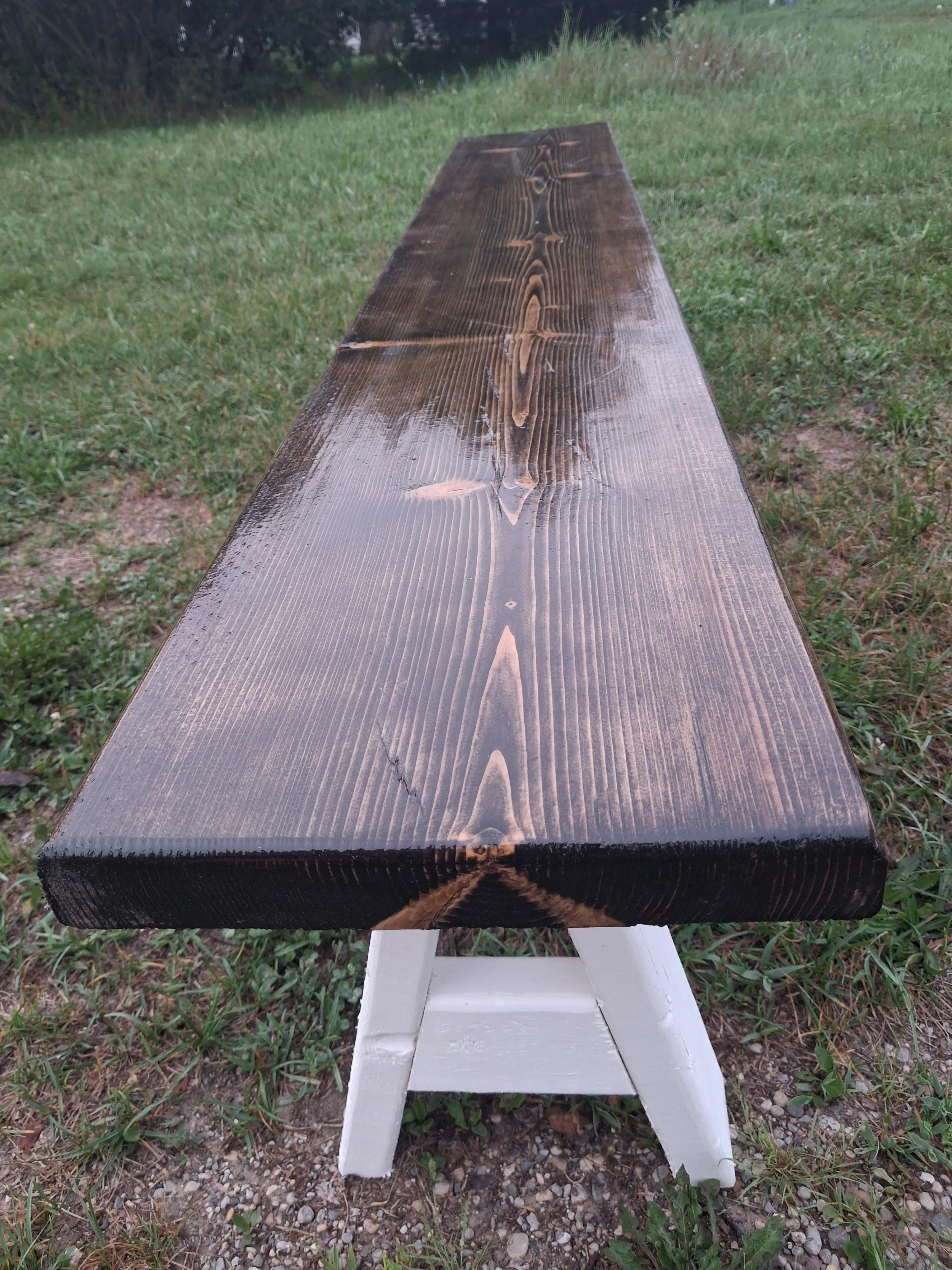 Rustic Wedding bench
