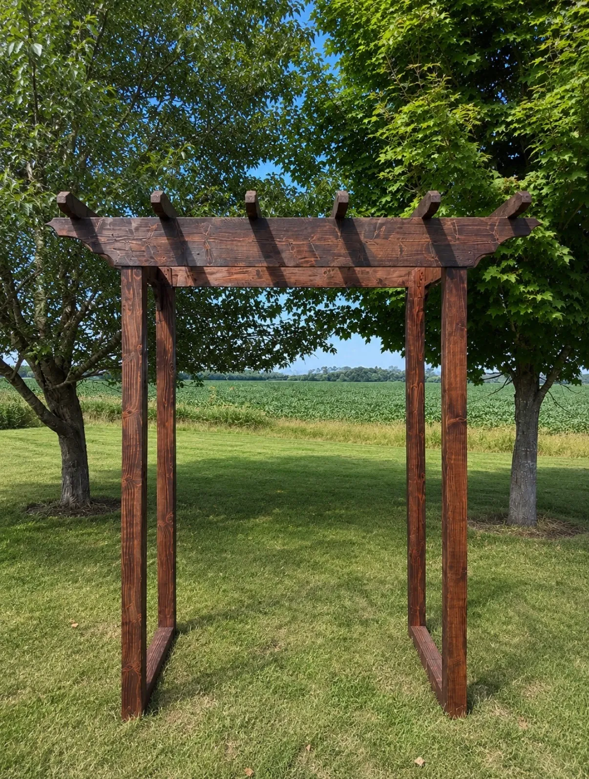 Rustic Wedding Arch