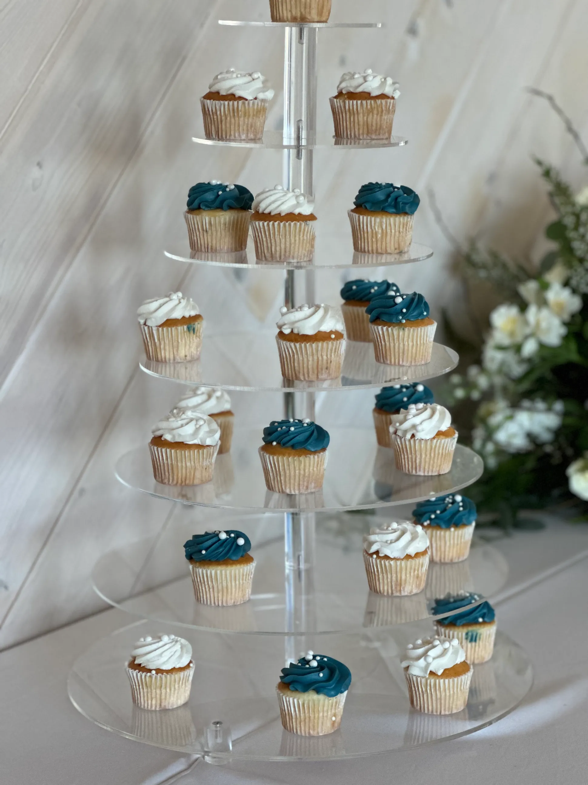Round Acrylic Tiered Stand