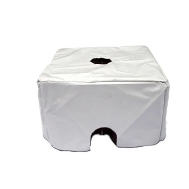 Water Barrel or Block Covers (White)
