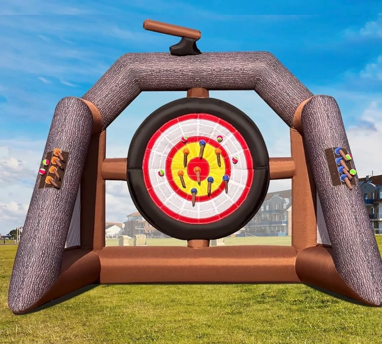 Axe Throwing Inflatable 10 Foot Height