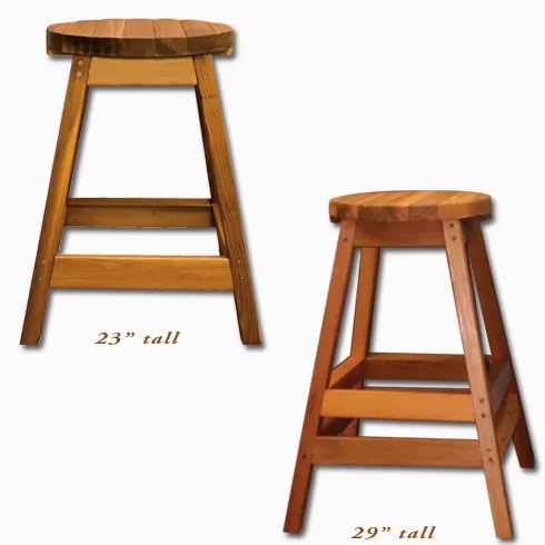 Cedar Barstools