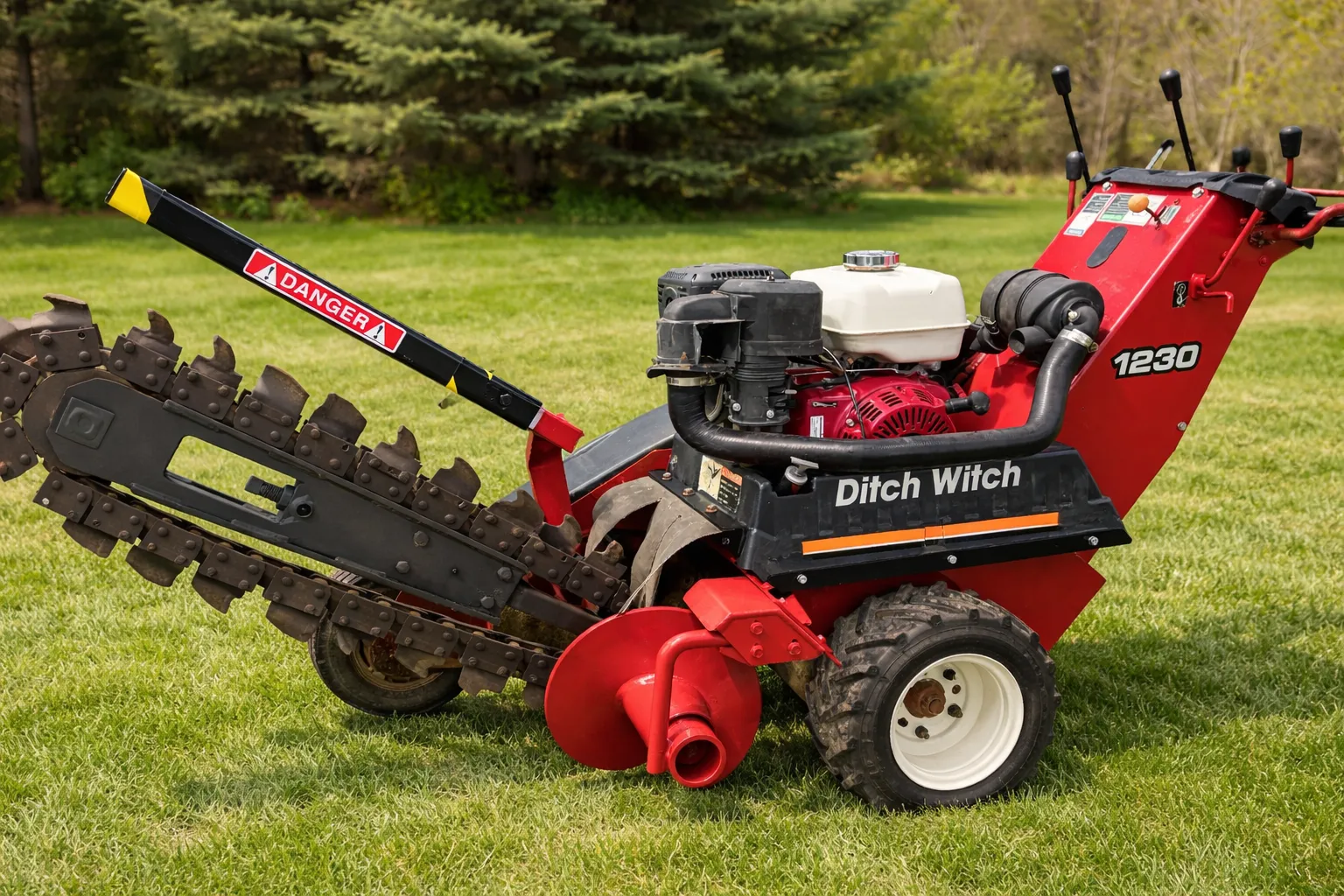 Trencher- 36"  Walk Behind 