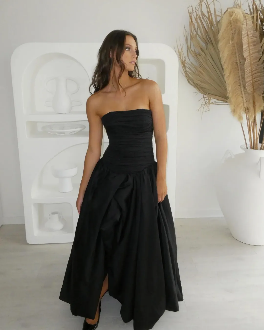 AJE Violette Bubble Hem Maxi