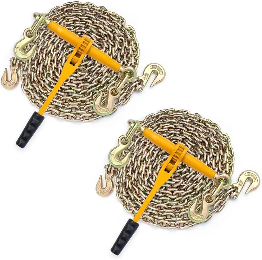 (SET OF 2) CHAINS AND BINDERS