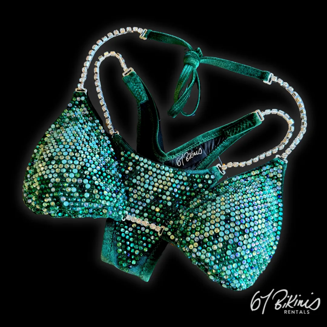 Starlit forest green